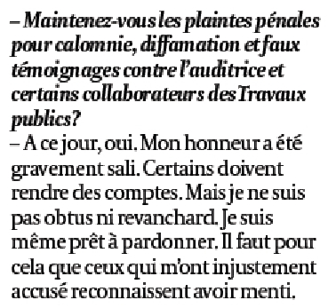 Je suis même prêt à pardonnert